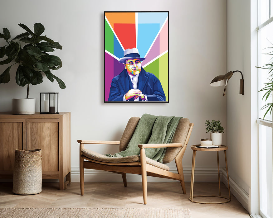 Al Capone - Boss Portrait - Canvas Print