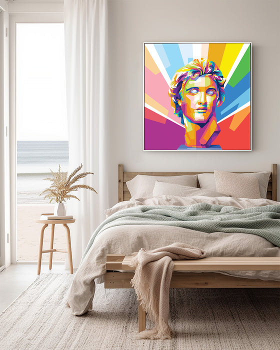 Alexander the Great - Sculpture - Canvas Art Print