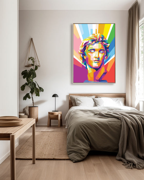 Alexander the Great - Sculpture - Canvas Art Print