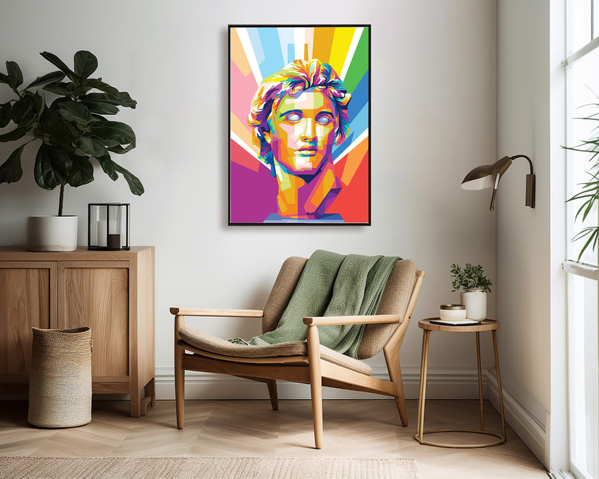 Alexander the Great - Sculpture - Canvas Art Print