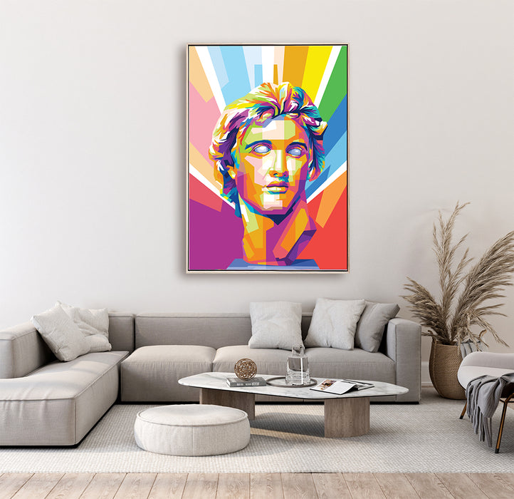 Alexander the Great - Sculpture - Canvas Art Print