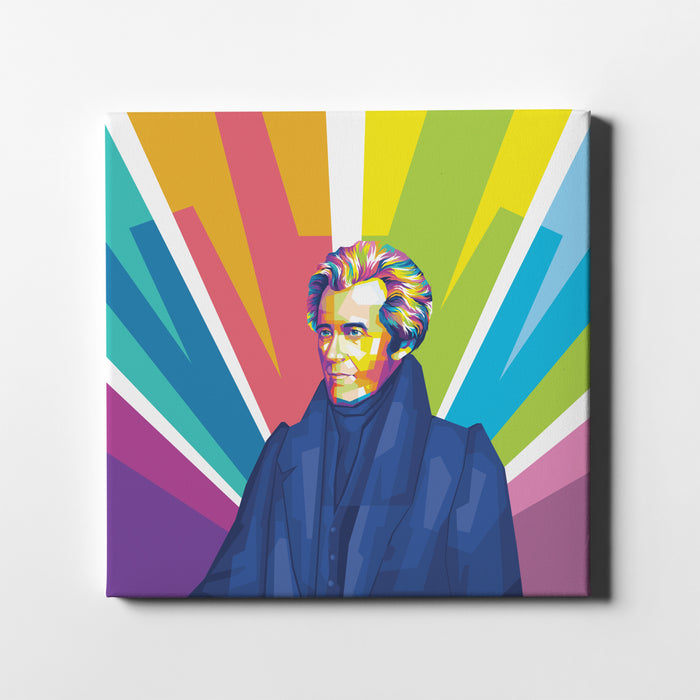 Andrew Jackson - Portrait - Canvas Print