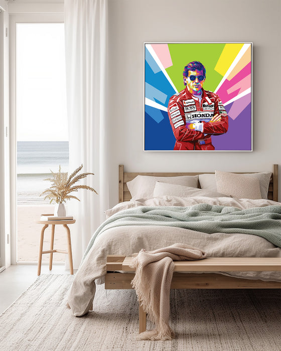 Ayrton Senna - Driver - Canvas Art Print