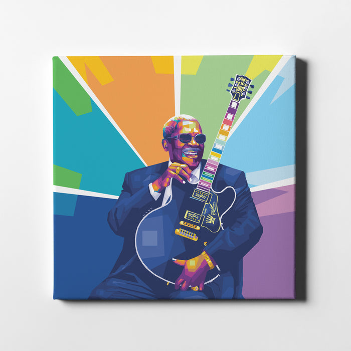 B.B. King - The Thrill Is Gone - Canvas Print