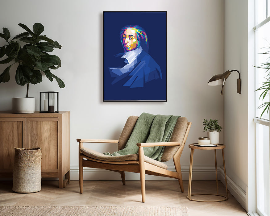 Blaise Pascal - French Mathematician - Canvas Print