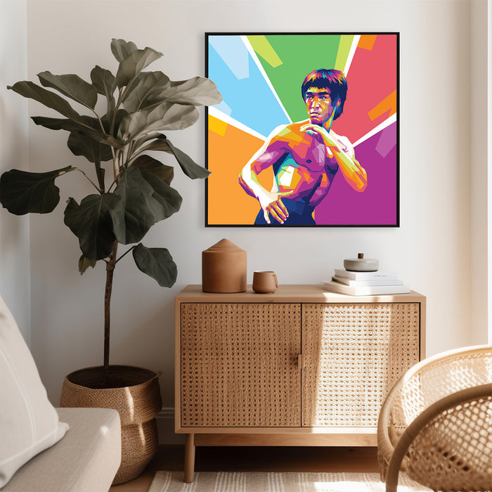 Bruce Lee - Way of the Dragon - Canvas Print