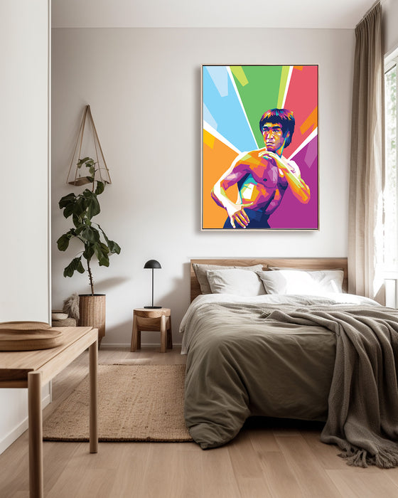 Bruce Lee - Way of the Dragon - Canvas Print