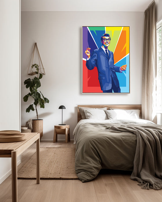 Buddy Holly - The Crickets - Canvas Print