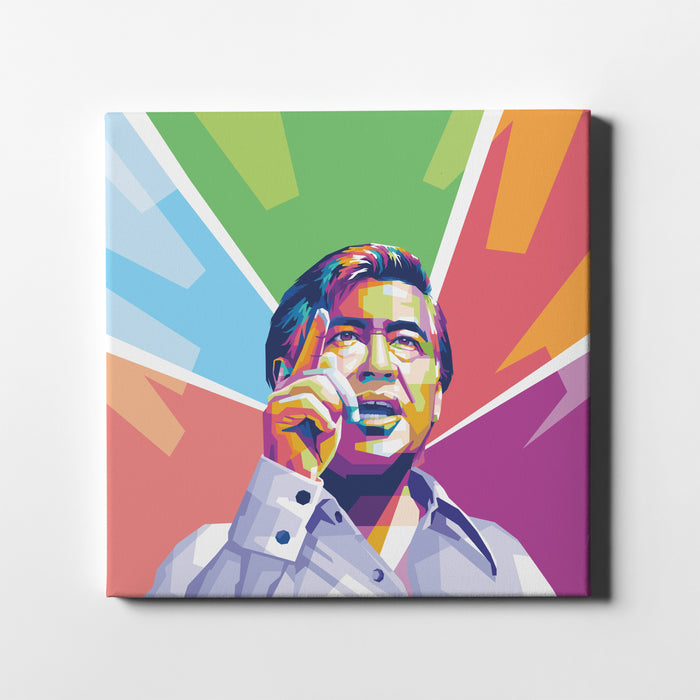 Cesar Chavez - Speech - Canvas Print