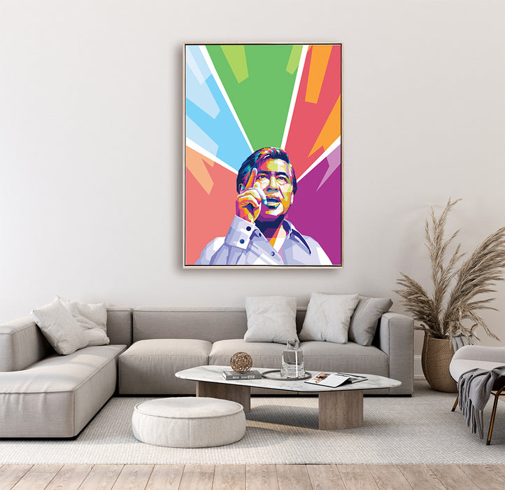 Cesar Chavez - Speech - Canvas Print