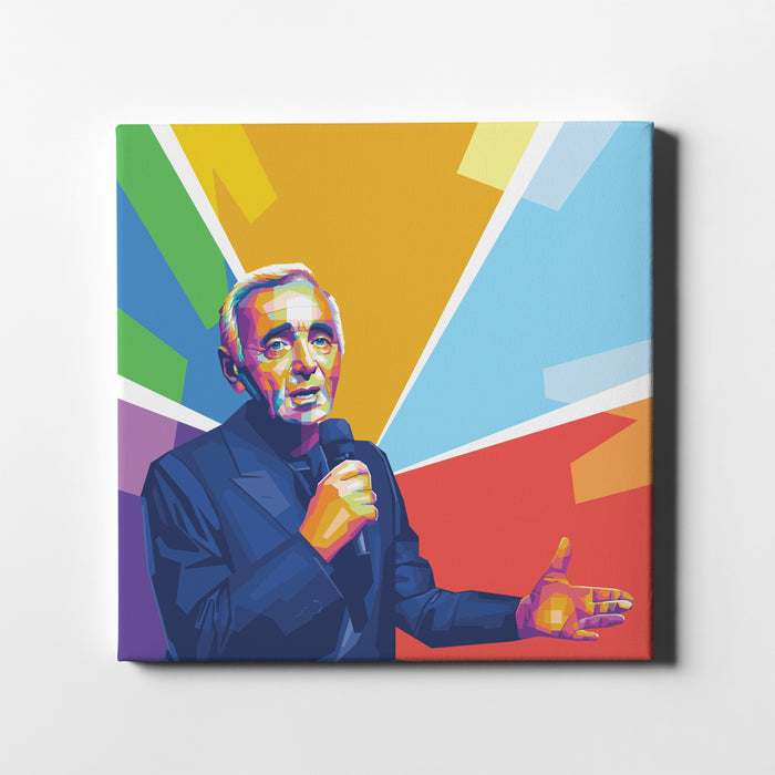 Charles Aznavour - La Boheme - Canvas Print