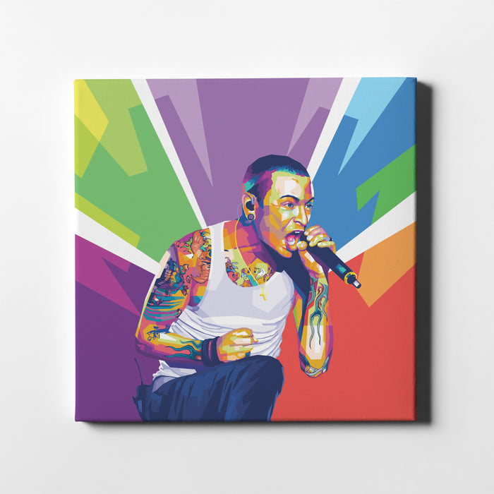 Chester Bennington - Linkin Park - Canvas Print