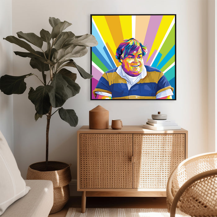 Chris Farley - American Comedian - Canvas Art Print