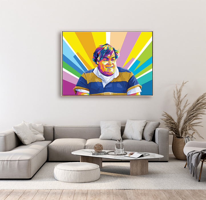 Chris Farley - American Comedian - Canvas Art Print