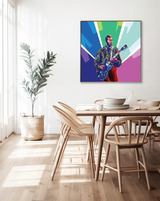 Chuck Berry - Johnny B Goode - Canvas Print