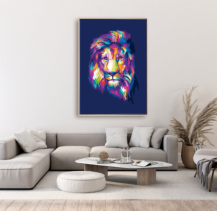 Colorful Lion