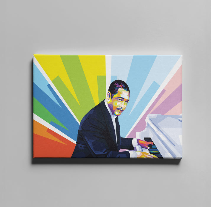 Duke Ellington - American Pianist - Canvas Art Print