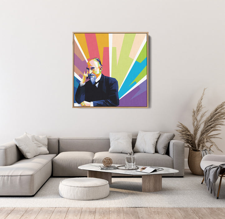 Erik Satie - French Composer - Canvas Art Print