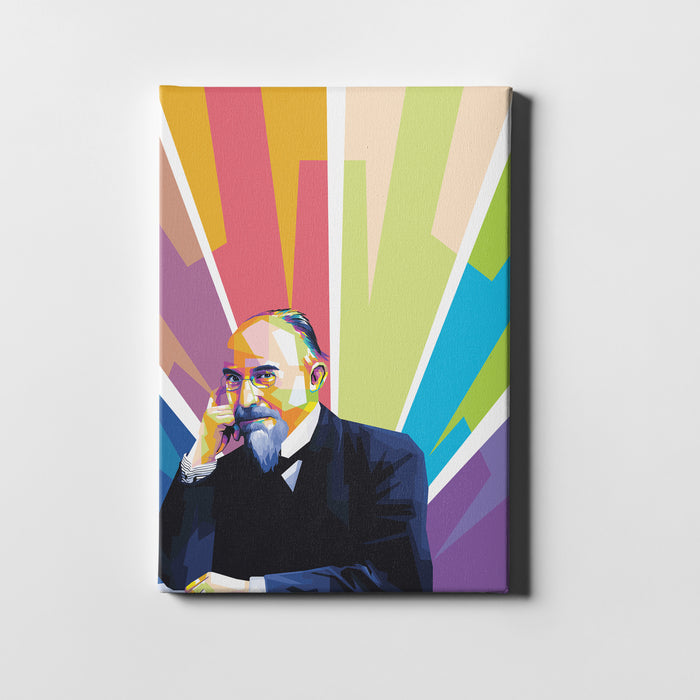 Erik Satie - French Composer - Canvas Art Print