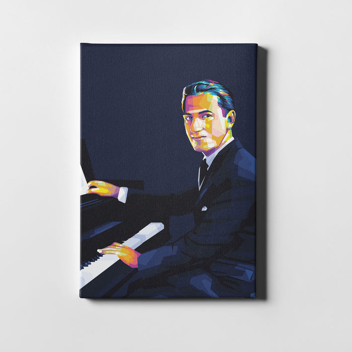 George Gershwin - American Composer - Canvas Art Print