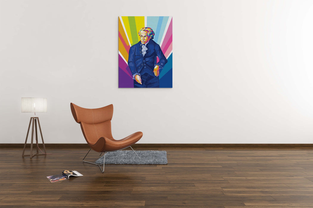 Immanuel Kant - German Philosopher - Canvas Print