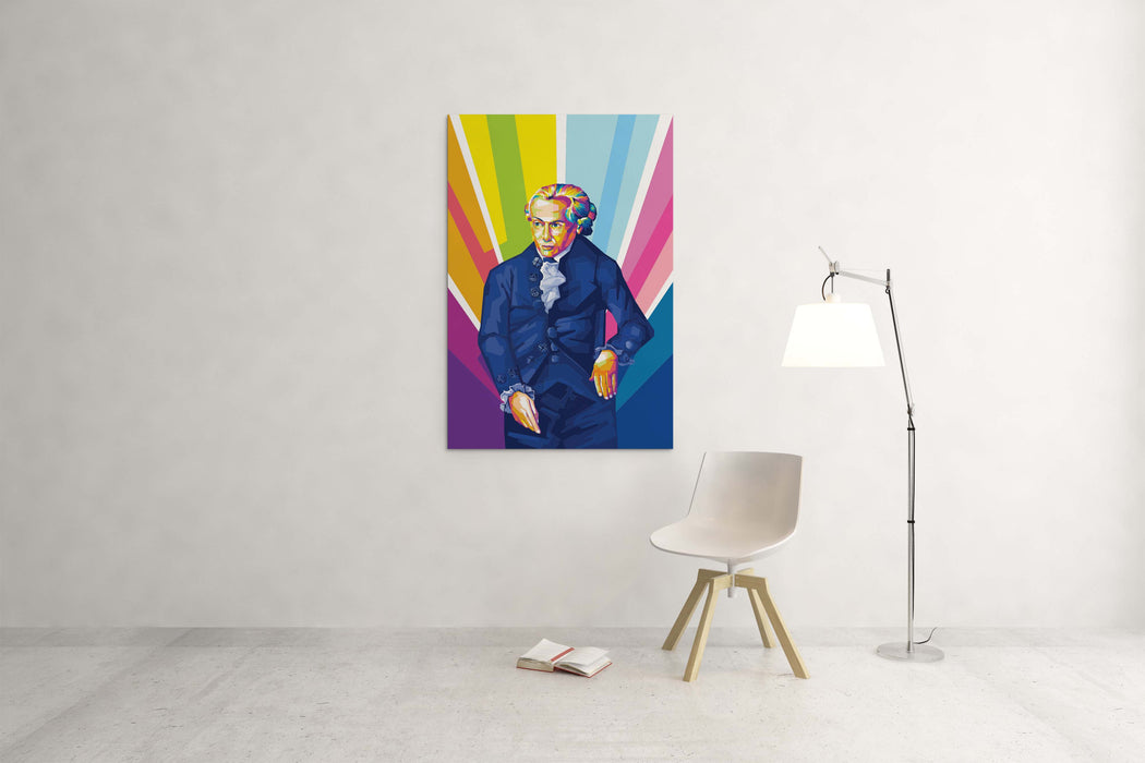 Immanuel Kant - German Philosopher - Canvas Print