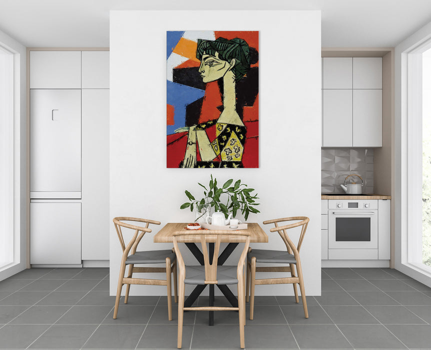 Pablo Picasso - Jacqueline with flowers - Canvas Art