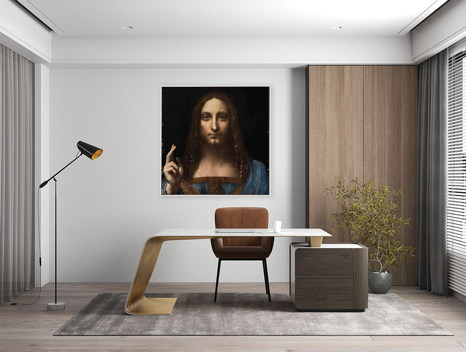 Leonardo da Vinci - Salvator Mundi - Canvas Art Print