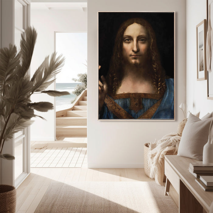 Leonardo da Vinci - Salvator Mundi - Canvas Art Print