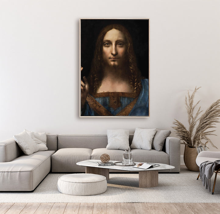 Leonardo da Vinci - Salvator Mundi - Canvas Art Print