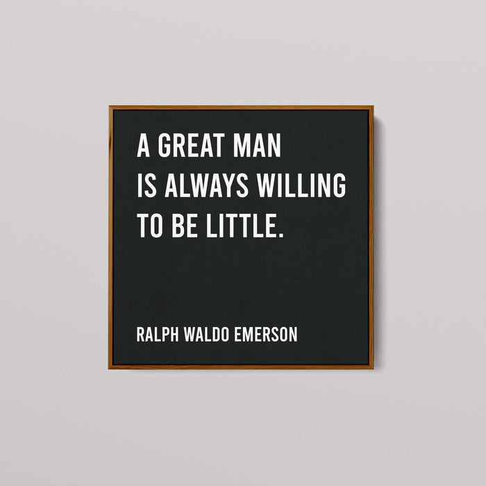 Ralph Waldo Emerson - A Great Man