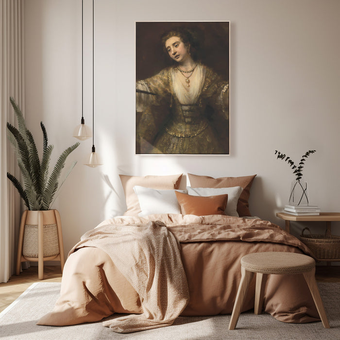 Rembrandt - Lucretia - Canvas Art Print