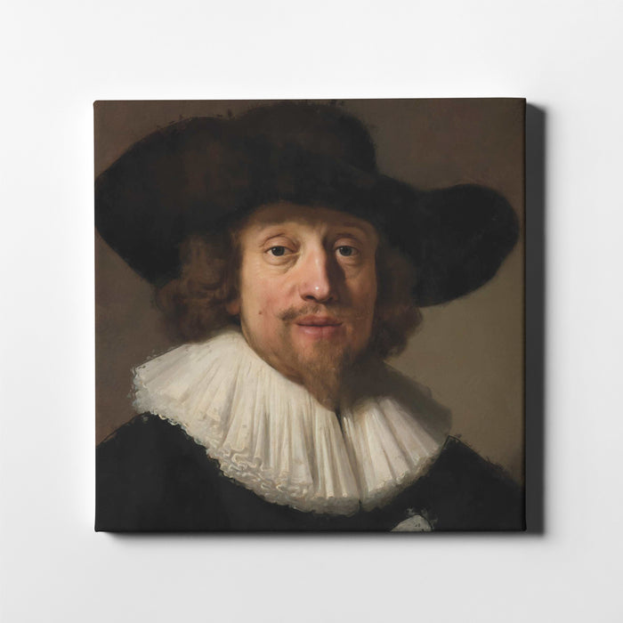 Rembrandt - Man with a Sheet of Music - Canvas Art Print