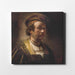 "Modern art poster of Rembrandt's Portrait of Rembrandt "