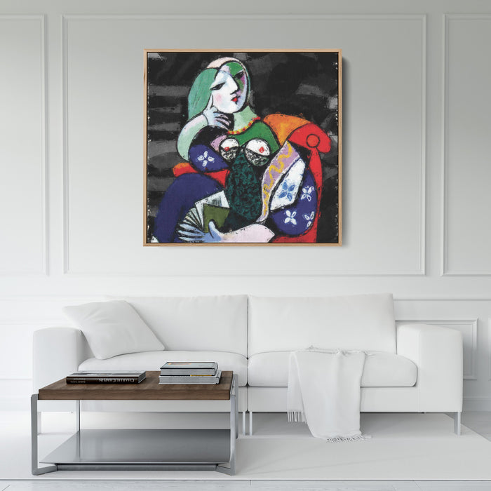 Pablo Picasso - Woman With A Book - Canvas Art Print