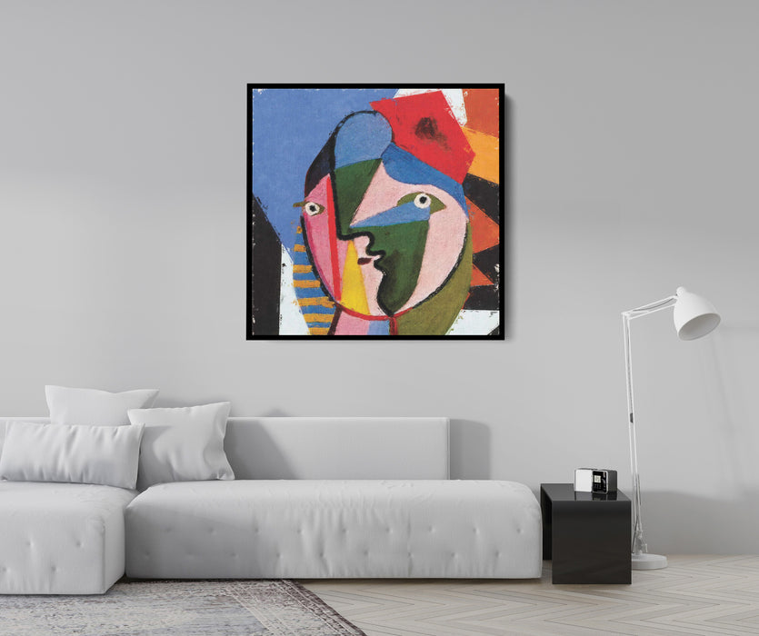 Pablo Picasso - Woman Turned Right - Canvas Art Print