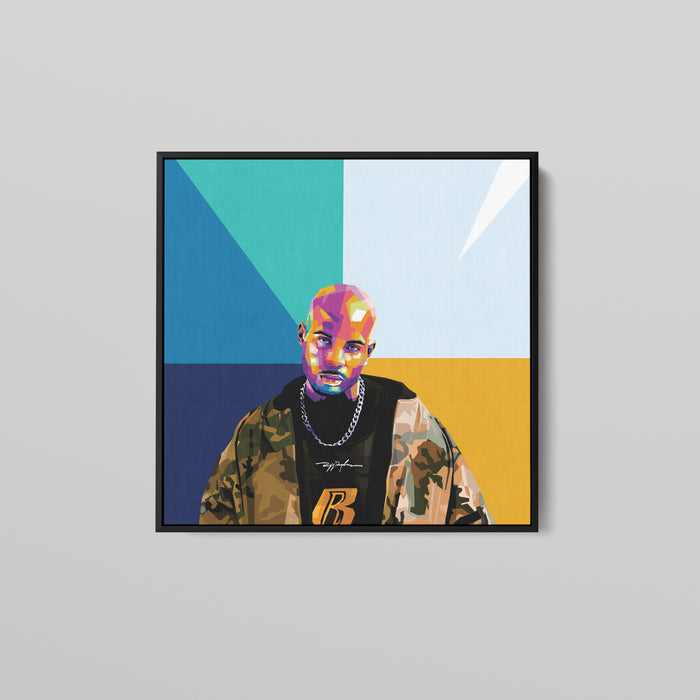 DMX - Ruff Riders Portrait - Canvas Print