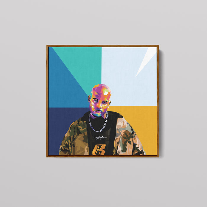 DMX - Ruff Riders Portrait - Canvas Print