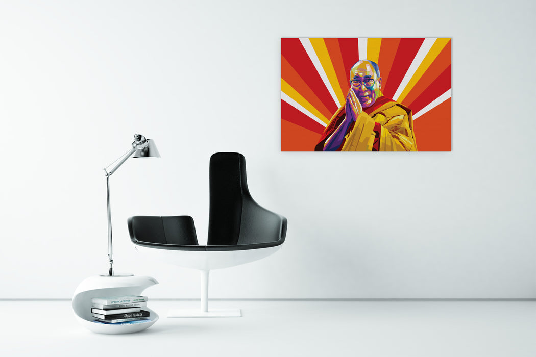 Dalai Lama - Buddhist Teacher - Canvas Art Print