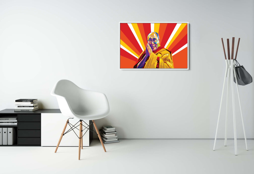 Dalai Lama - Buddhist Teacher - Canvas Art Print