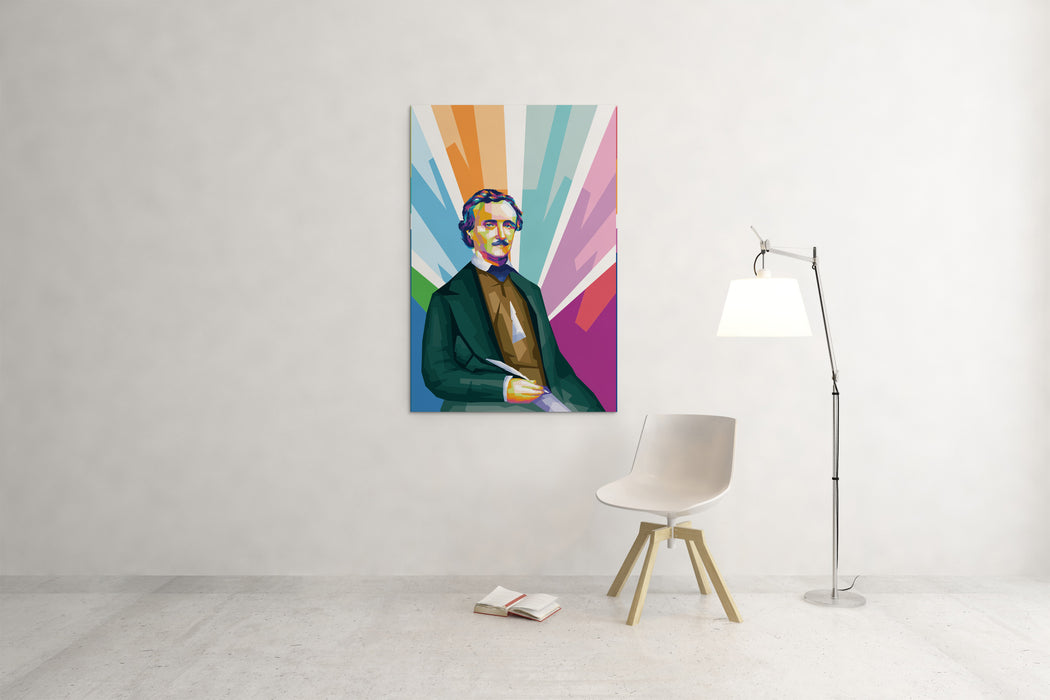 Edgar Allen Poe - The Raven - Canvas Art Print