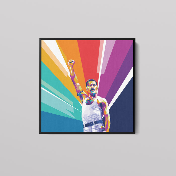 Freddie Mercury - Queen - Bohemian Rhapsody - Canvas Print