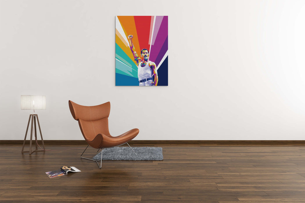 Freddie Mercury - Queen - Bohemian Rhapsody - Canvas Print