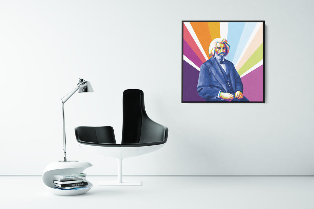 Frederick Douglass - Portrait - Canvas Art Print