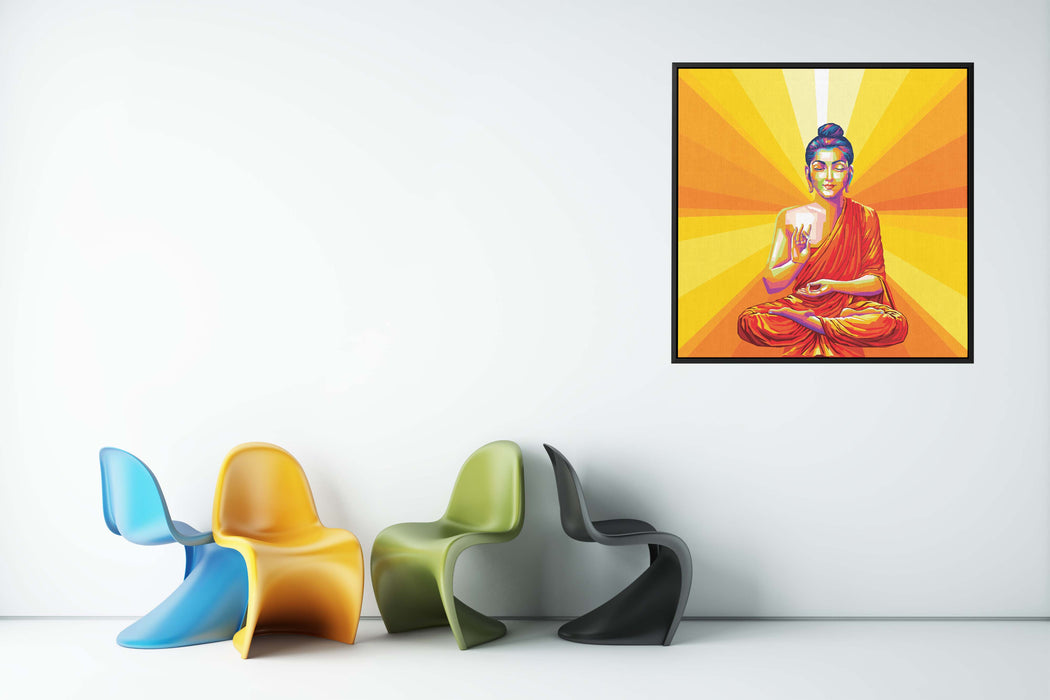 Gautama Buddha - Teacher - Canvas Art Print