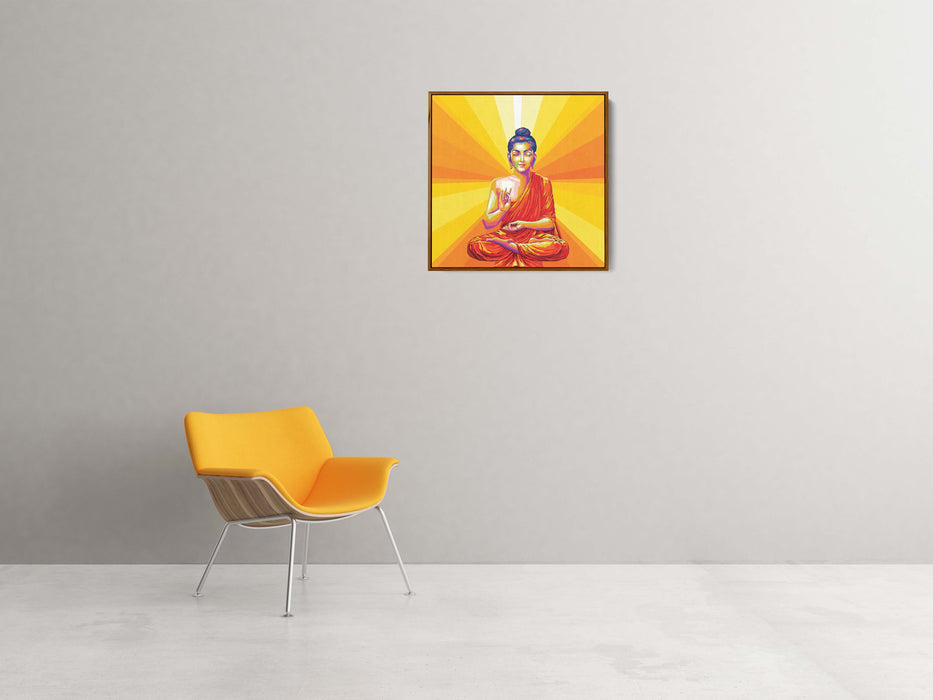 Gautama Buddha - Teacher - Canvas Art Print