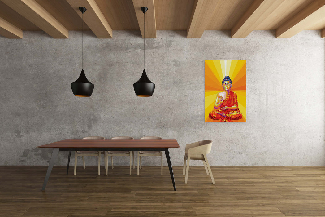 Gautama Buddha - Teacher - Canvas Art Print