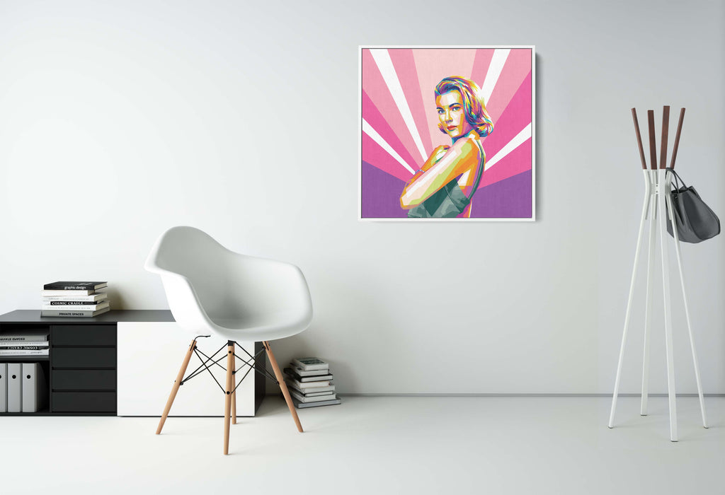 Grace Kelly - Princess of Monaco - Canvas Art Print