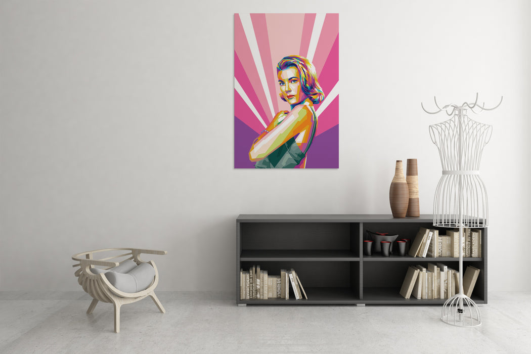 Grace Kelly - Princess of Monaco - Canvas Art Print