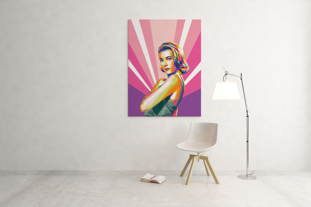 Grace Kelly - Princess of Monaco - Canvas Art Print